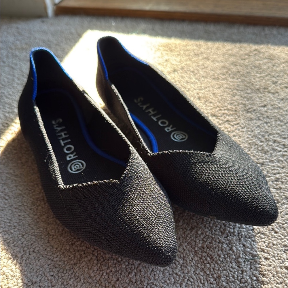 Rothy's Women's Black Flats